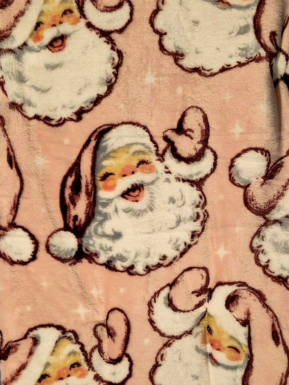 Holiday PLUSH Throw BLANKET. Oversized